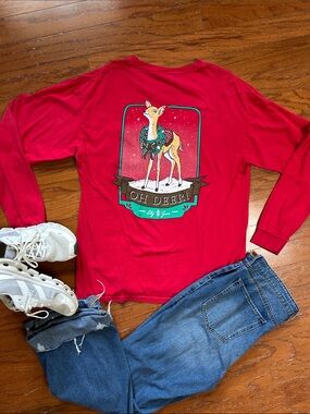 Lily Grace Reindeer Pocket Tee